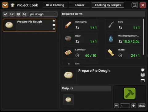 Project Cook — удобное приготовление еды в Project Zomboid
