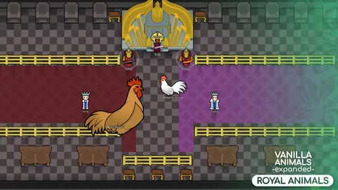 Vanilla Animals Expanded - Royal Animals - Имперские животные для RimWorld