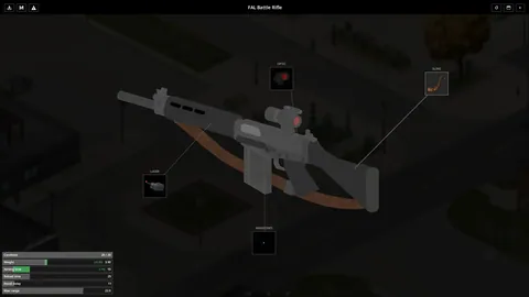 Attachments UI — удобная настройка оружия в Project Zomboid