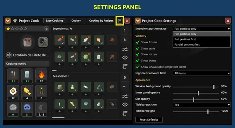 Project Cook — удобное приготовление еды в Project Zomboid
