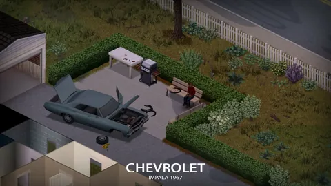 1967 Chevrolet Impala - Классический седан и версия из «Сверхъестественного» для Project Zomboid