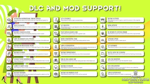 Vanilla Aspirations Expanded - Цели, мечты и развитие колонистов в RimWorld