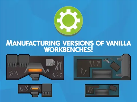 Vanilla Furniture Expanded - Production - специализированные мастерские для RimWorld