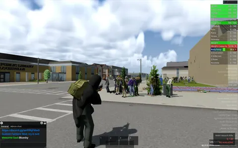 Viewpoint Advanced Movement — расширенное передвижение в Project Zomboid