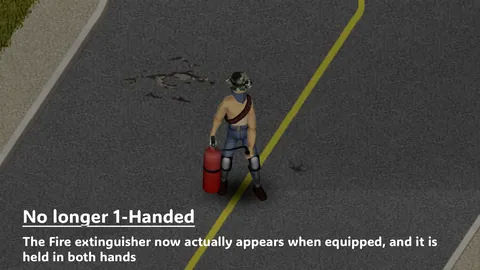 Better Fire Extinguishers - Aim and Spray Firefighting for Project Zomboid