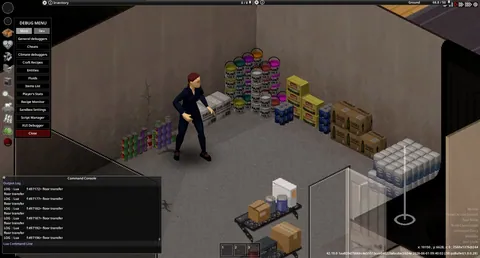 Item Arrange - Аккуратная расстановка предметов на полу и мебели для Project Zomboid