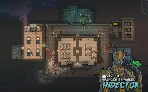 Vanilla Races Expanded - Insector - Насекомоподобные ксенотипы, эволюция и касты для RimWorld