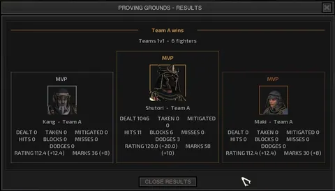 Proving Grounds - True sparring