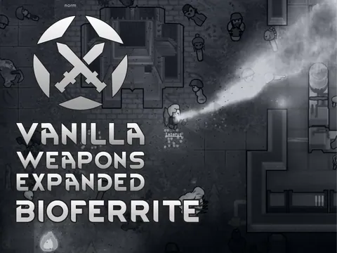 Vanilla Weapons Expanded - Bioferrite - Новое оружие из биоферрита для RimWorld