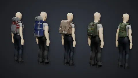 Detailed Vanilla Models - Lights & Bags: HD Backpacks, Flashlights and Equipment for Project Zomboid