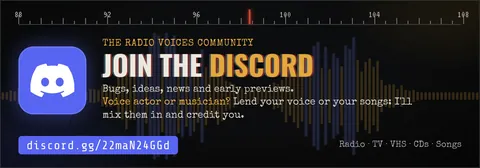 Radio Voices - Полная озвучка радио, телевидения, VHS и компакт-дисков для Project Zomboid