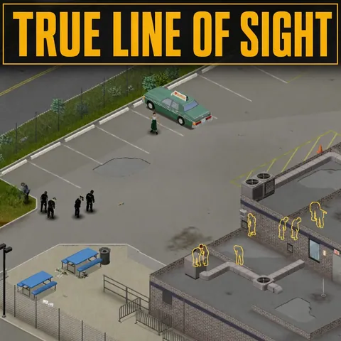 True Line of Sight — Spot Zombies Hidden by the Isometric View