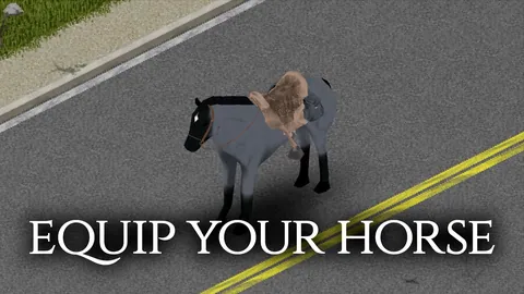 Horse Mod — Explore Project Zomboid on Horseback