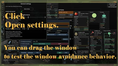 Item Details Panel - Подробные характеристики предметов, прочность оружия и улучшенные подсказки для Project Zomboid