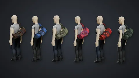 Detailed Vanilla Models - Lights & Bags: HD Backpacks, Flashlights and Equipment for Project Zomboid