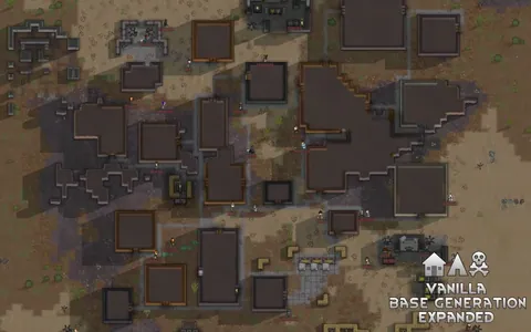 Vanilla Base Generation Expanded - Разнообразные поселения фракций для RimWorld