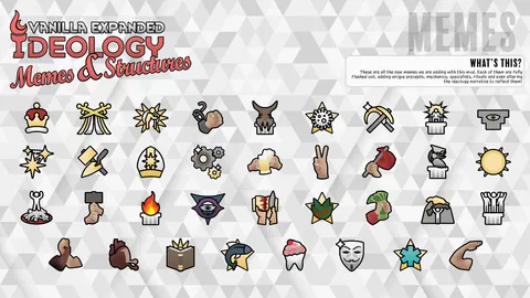 Vanilla Ideology Expanded - Memes and Structures - Deeper Beliefs for RimWorld