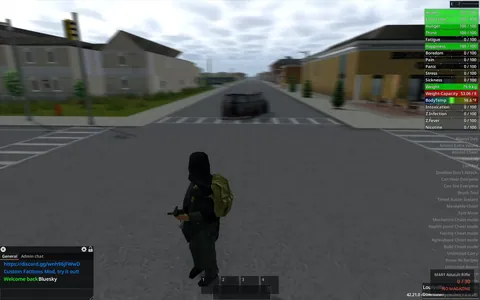 Viewpoint Advanced Movement — расширенное передвижение в Project Zomboid
