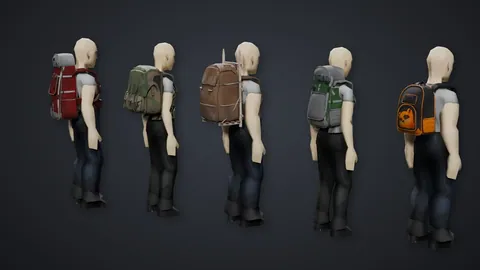 Detailed Vanilla Models - Lights & Bags: HD Backpacks, Flashlights and Equipment for Project Zomboid