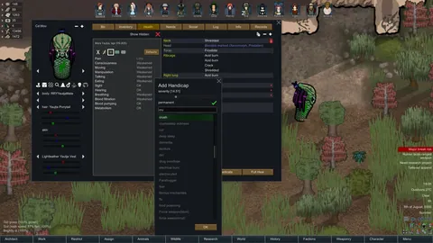 Character Editor - Pawn Customisation and In-Game Editing for RimWorld
