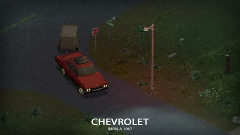 1967 Chevrolet Impala - Классический седан и версия из «Сверхъестественного» для Project Zomboid