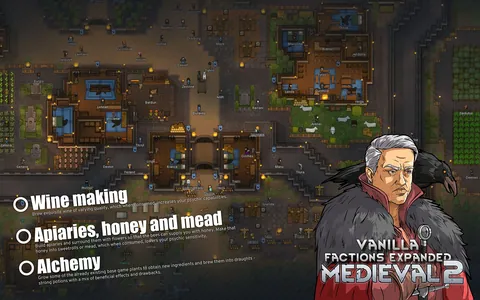 Vanilla Factions Expanded - Medieval 2 - Средневековые фракции, замки и оружие для RimWorld