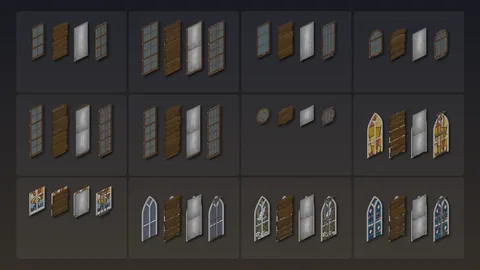 Fitted Barricades - Full-Size Window and Door Protection for Project Zomboid