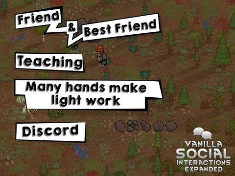 Vanilla Social Interactions Expanded - Отношения и личные стремления в RimWorld