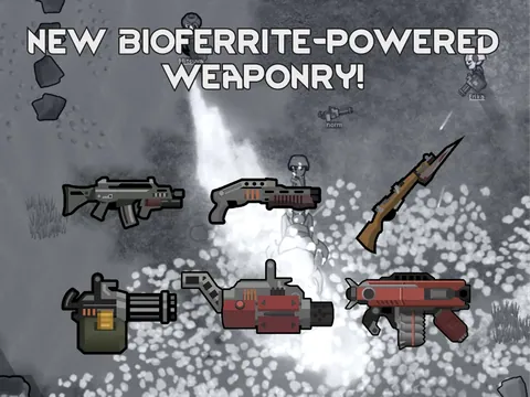Vanilla Weapons Expanded - Bioferrite - Новое оружие из биоферрита для RimWorld