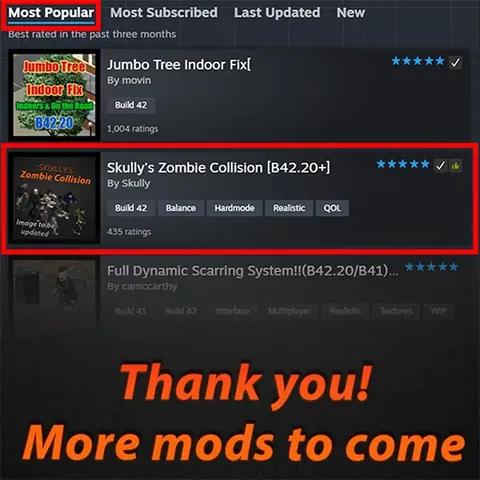 Зомби перестают ходить сквозь друг друга / Skully's Zombie Collision