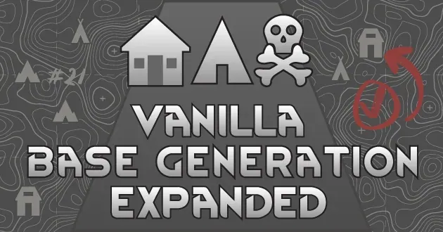 Vanilla Base Generation Expanded - Разнообразные поселения фракций для RimWorld