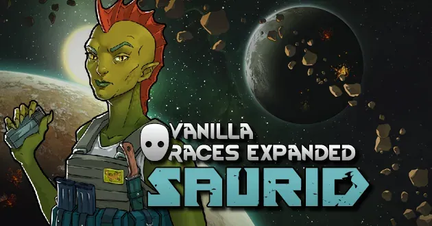 Vanilla Races Expanded - Saurids - Reptilian Xenohumans for RimWorld