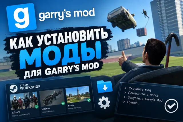 Инструкция по установке модов на Garry's Mod