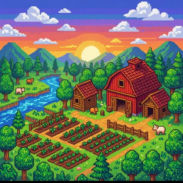 Stardew Valley Beginner's Guide - First Days, Farming, Fishing and Making Money