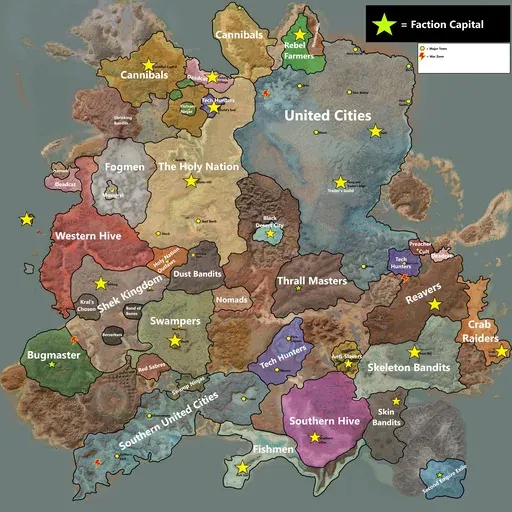 Faction Relations - Law and Order - переработка отношений между фракциями в Kenshi