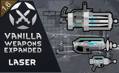 Vanilla Weapons Expanded - Laser - Powerful Beams with a Risk of Overheating
