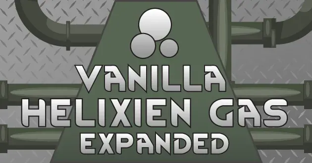 Vanilla Helixien Gas Expanded - Добыча газа и газовое оборудование для RimWorld