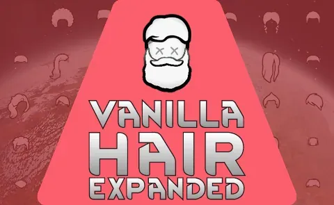Vanilla Hair Expanded - Новые причёски, бороды и парикмахерский стол для RimWorld