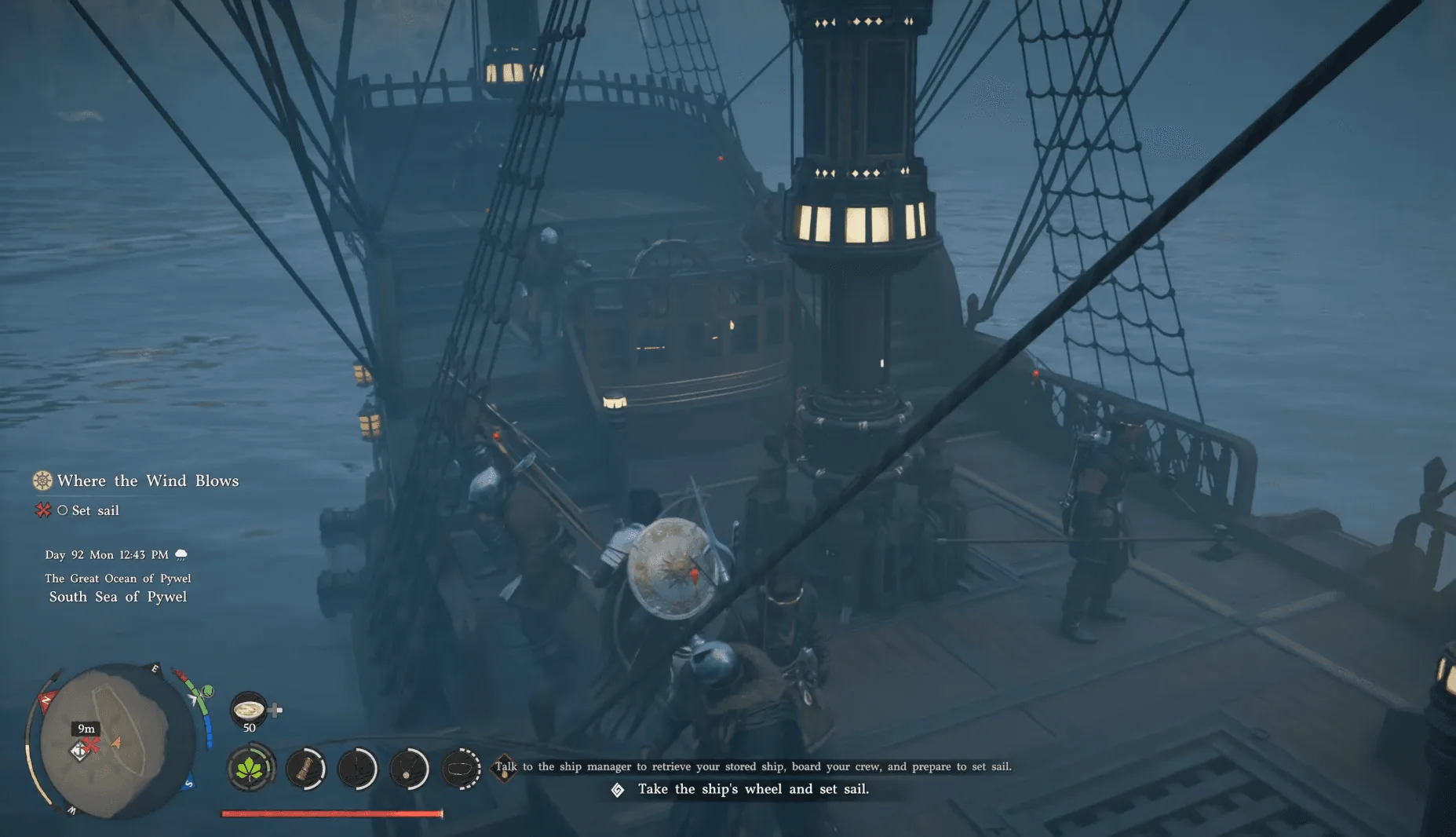 Crimson Desert - Charting the Unknown ships and sailing